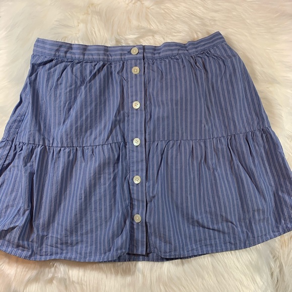Madewell Bistro Stripe Skirt sz XS - Picture 3 of 7